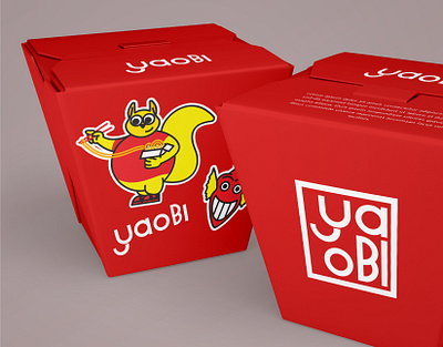 "Yaobi" Packaging Design Brandingf beverage brand identity branding food food and beverage illustration jepanese logo packaging ramen restaurant sushi