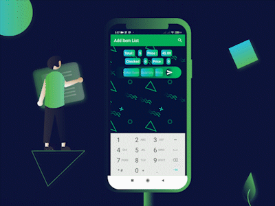 AddItemList design&develop |MERN &Android android android app design android app development app calculator creative cross platform design designer developer full stack web developer hot java logo ui ux