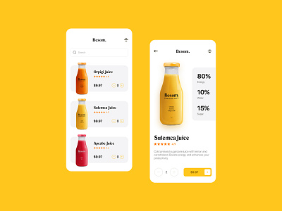 Nutrition Juice 2d app application flat illustration minimal mobile rebound sketch typography typography logo ui ui design uidesign uiux uiuxdesign ux design uxdesign