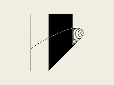 H 36daysoftype 36daysoftype08 bold design elegant h type typogaphy