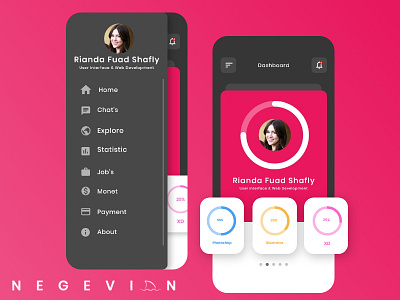JobApps UI Design app design jobs jobsearch portofolio ui web