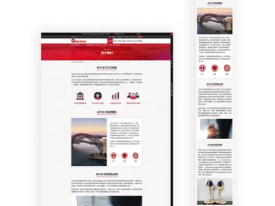 Aetos 关于我们 design icon ui web