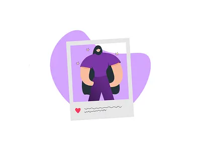 No post || empty state illustration character illustration empty state flat character flat illustration illustraion illustrator minimalist post simple vector