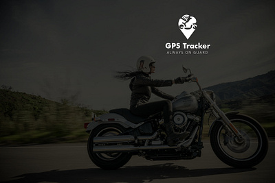 GPS Tracker Logo bike car direction drive gps gps tracker guide location tracker logo navigation