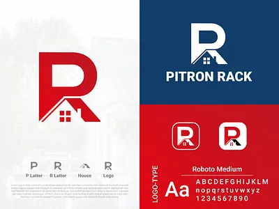 PITRON RACK LOGO app app icon app icon logo brand identity branding colorful logo design dribbble flat gdboostwork graphic design icon logo minimal minimalist logo modern logo morden logo typography vector