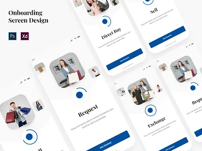 Onboarding Screen app app design creative design illustration ios onboarding onboarding screen onboarding ui online store ui ui design uiux ux