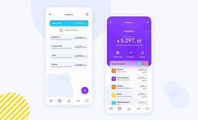 Mobile Banking App - Accounts banking banking app dailyui dashboad dashboard app dashboard ui design finance finance app finance dashboard mobile app mobile ui ui design uidesign