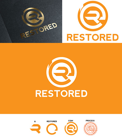 Bitcoin logo R branding creative logo creative logos nagative space icon design iconic logo logo minimal logo design modern logos professional logo design r logo design ui