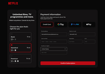 Credit Card Checkout UI dailyui figma ui uidesign web webdesign