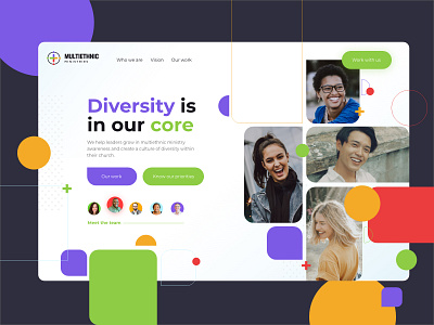 TWC Multiethnic page figma landing ui web