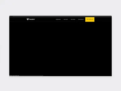 Semplice Typography Page animation features semplice typography website design