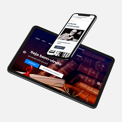 Associação Campinense de Psicanálise desenvolvimento design design art designer interface responsive site ui uidesign user experience userinterface ux ux design uxdesign web website website design