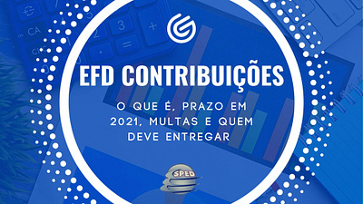 efd contribuicoes 2021 branding contabilidade design new