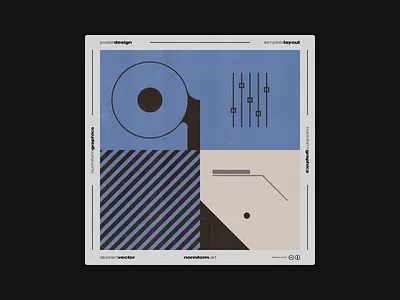 0046 abstract art artwork color design digital freebie future futurism generative geometric high tech illustration minimal pattern poster print retro techno vector