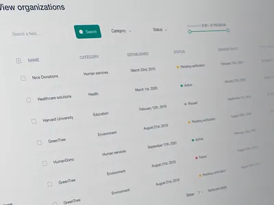 Donation portal design app branding dashboard dashboard ui design donation green icon minimal portal stylish website typography ui uiux webdesign website