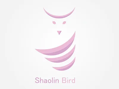 Shaolin bird branding design illustration logo minimal