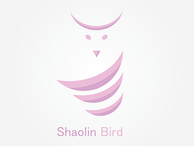 Shaolin bird branding design illustration logo minimal