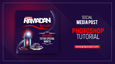 Social Media Post Ramadan Kareem instagram post design social media graphic social media graphic design social media post