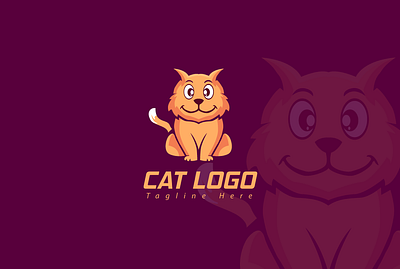 cat logo cat logo gfxrakib graphicdesign logo logo design trendy logo