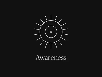 Awareness icon awerness branding icon icon design icon set iconography plume