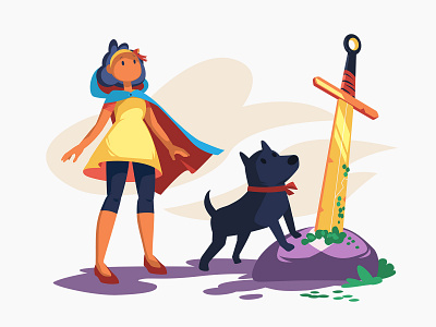 Discovery - Illustration adventure adventure time adventurer adventures branding character design discover discovery graphic design graphicdesign graphics illustration journey vector vector illustration website