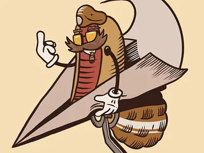 Captain Nathan airplane hotdog military rpg