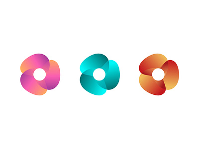 Logo Design Exploration / Color Experiment abstract branding collection color overlay colors design endless gradient l e t t e r l o g o logo design logo designer logo exploration logo forever logofolio logotype mark monogram creative o letter logo s y m b o l vector