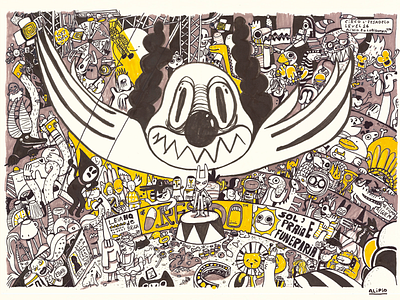Circo book circus doddle art doodle doodle artist doodleart illustration illustration art illustration book
