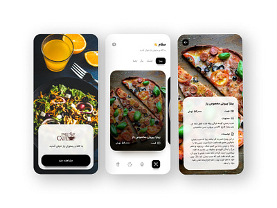 Restaurant menu app food food app foodie minimal mobile app mobile app design mobile ui restaurant ui ui design uiux ux uxdesign