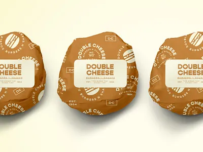 Burgers, Burgers, Burgers badge branding burger design fastfood lockup packaging restaurant vintage