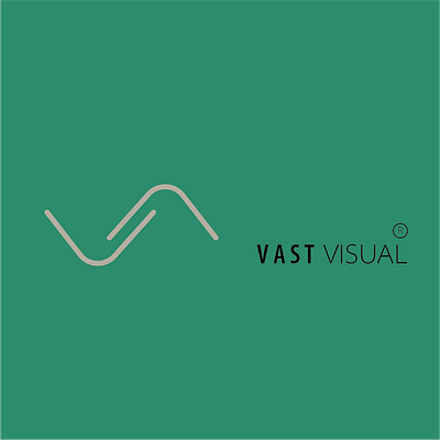 vast visual logo adobe ilustrator branding branding design icon inspiration logos minimalism typography unique logo