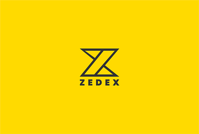 ZEDEX Logo Design (Tech Company) app icon design branding design flat font logo graphics design icon logo logo design text logo vector zed logo