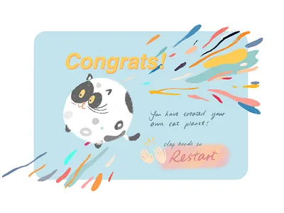 cat game UI