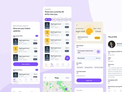 Florence Flex App Design app app design app store apple application brand design branding minimal mobile ui mobile ui kit mobile ux mockup ui ux