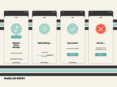 Daily UI #031 daily ui daily ui 031 dailyui dailyui031 dailyuichallenge design file upload ui
