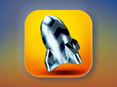 ROCKET icon 3d aso blender game hypercasualgames icon illustration illustrator marketing design