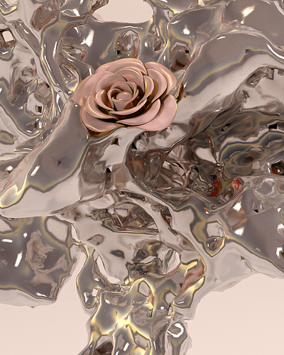 Inesperado 3d 3dart 3dartist abstract design branding c4d c4dart cinema4d cryptoart illustration