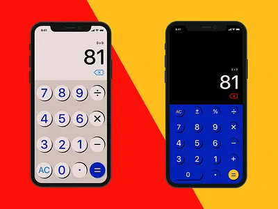 Daily UI 004 Calculator calculator calculator app calculator design calculator ui daily challange daily ui dailyui figma ui uidesign ux uxdesign