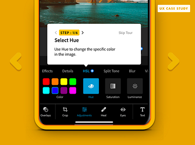HSL Guided experience adobe algorithm hsl image editing interaction interaction design photoshop psx ui ux