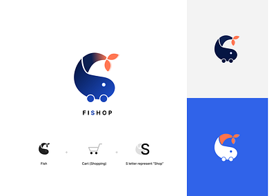 Shop Logo Inspiration animal logo creative logo ecommerce shop fish fish logo icon icon design iconography illustration logo logodesign logos logotype pictorial mark shop shop logo ui uidesign ux uxui