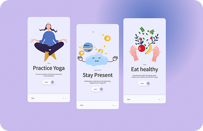 Practice Yoga App design yoga yoga app