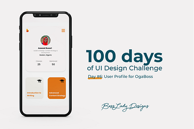 Userprofile-1 daily 100 challenge dailyuichallenge