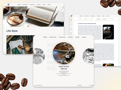 Coffee Vero Hompage Design branding design figma illustrator photoshop ui uidesign ux web