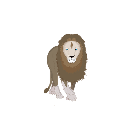 lion illustration vector