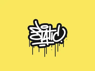 Static. handlettering letter lettering logo logodesign logotype type typography