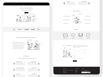 Artemus Website Design branding clean color design flat flat design illustration minimal typography ui ux