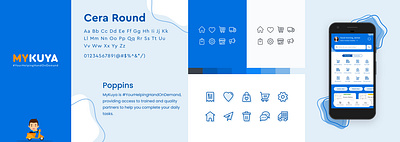 MyKuya Stylescape - Study 2 app app design branding colors design figma figma philippines figmadesign mobile service app stylescape typography ui user interface visual visual design
