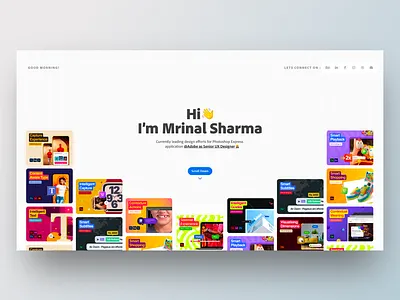 Website_Personal interaction design ui ux