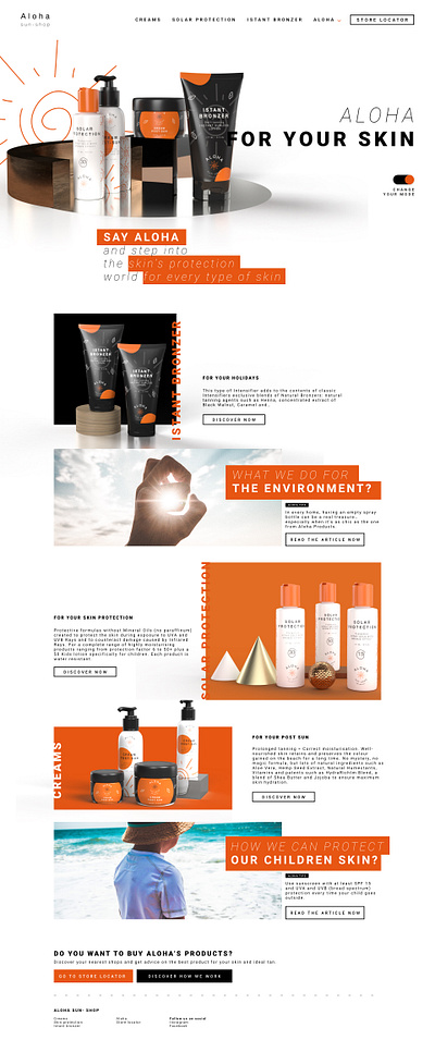 Creative Concept - Aloha UI-UX Design animation branding design flat logo minimal typography ui ux web