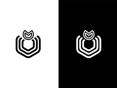 Minimalist Logo branding flat icon illustrator logo vector